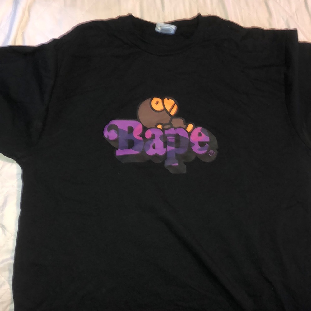 Bape sleeping baby milo tee
